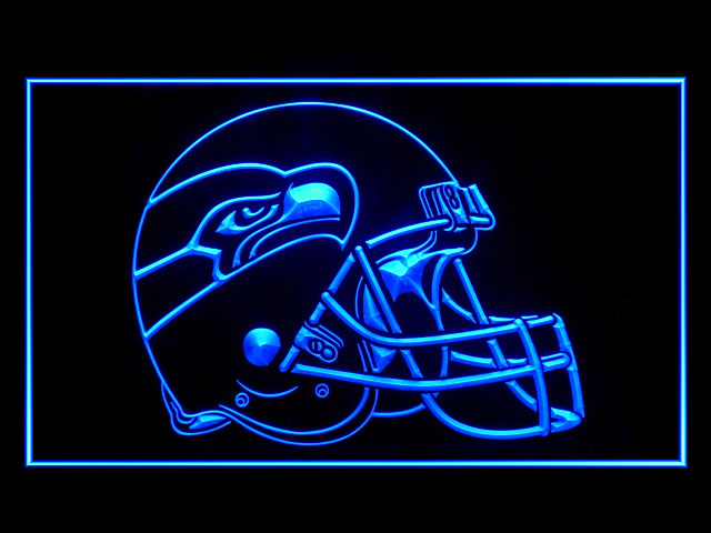 Seattle Seahawks Helmet Display Led Light Sign